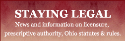 Information of staying legal.