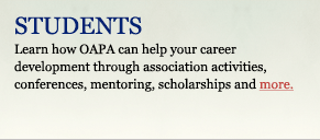 Learn about PA program activities, conferences, scholarships, and more...