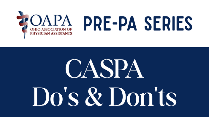 Pre Pa Series Caspa Do's & Don'ts 1